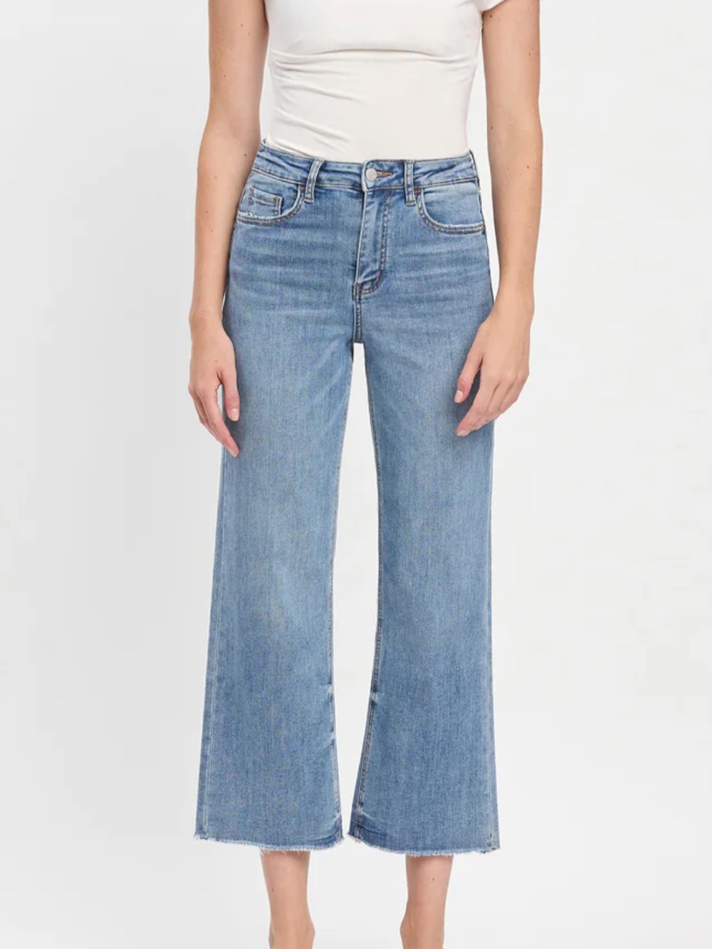Vervet Mischief Super High Rise Wide Leg Jeans